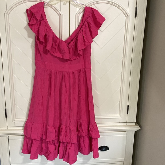 Pink Ruffle Dress - Picture 3 of 3